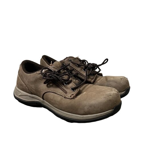 Red Wing Safety Steel Toe Womens Oxford Nubuck Leather Shoes Size 8 ASTMF2413-11 - Picture 1 of 10